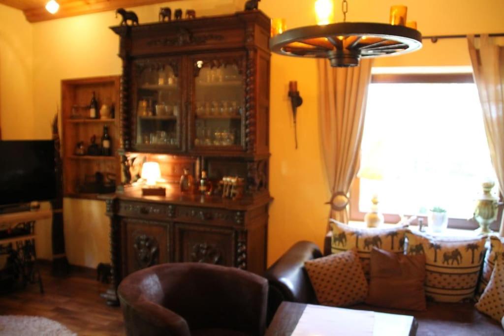 Ferienhaus Am Waldesrand Hatten Esterno foto